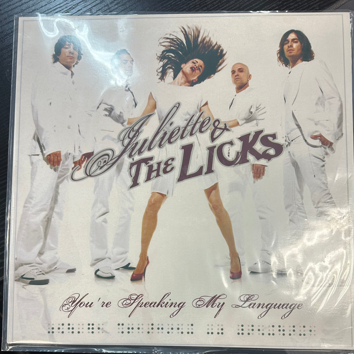 JULIETTE & THE LICKS - YOU'RE SPEAKING MY LANGUAGE CV LP Vinyl LP Record *Unofficial Release*