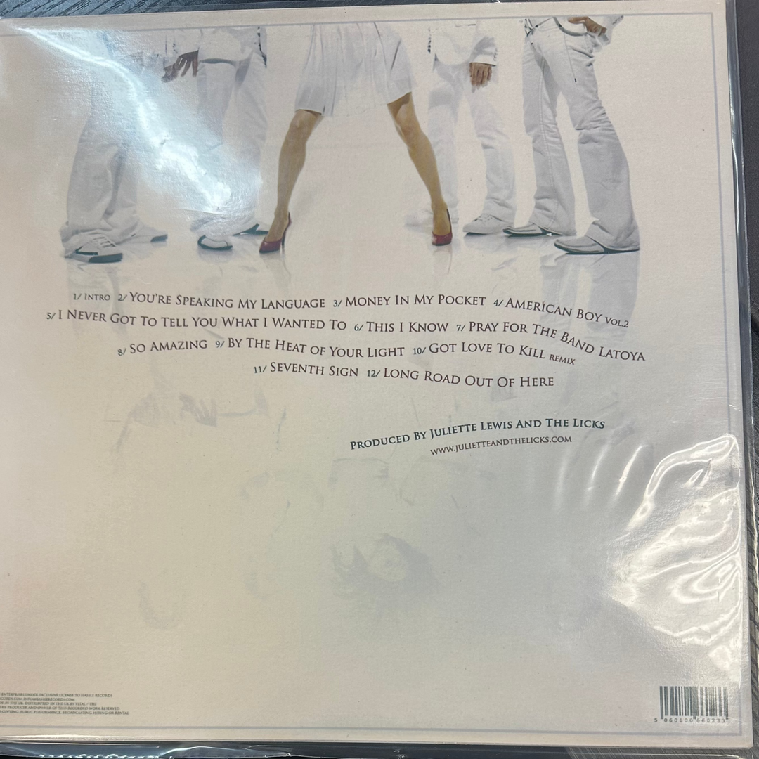 JULIETTE & THE LICKS - YOU'RE SPEAKING MY LANGUAGE CV LP Vinyl LP Record *Unofficial Release*