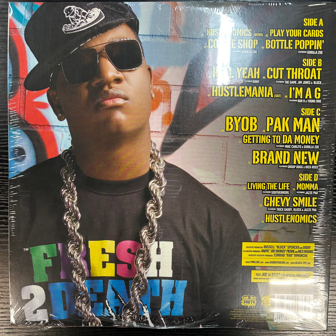 Yung Joc - Hustlenomics 2xLP Vinyl Record