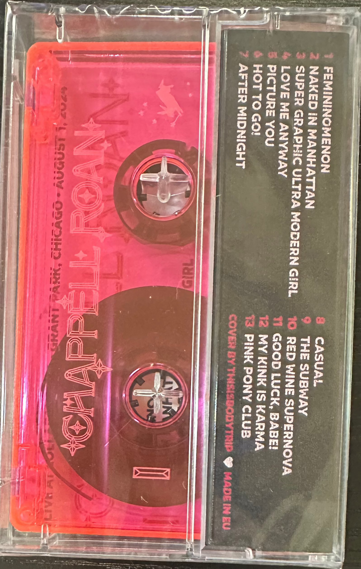 CHAPPELL ROAN - LIVE AT LOLLAPALOOZA CASSETTE *UNOFFICIAL RELEASE*