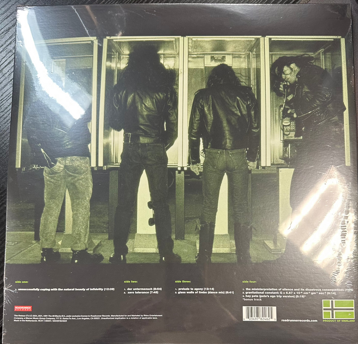 Type O Negative - Slow, Deep And Hard 2x (Green/Black Marble Color Vinyl) LP Record