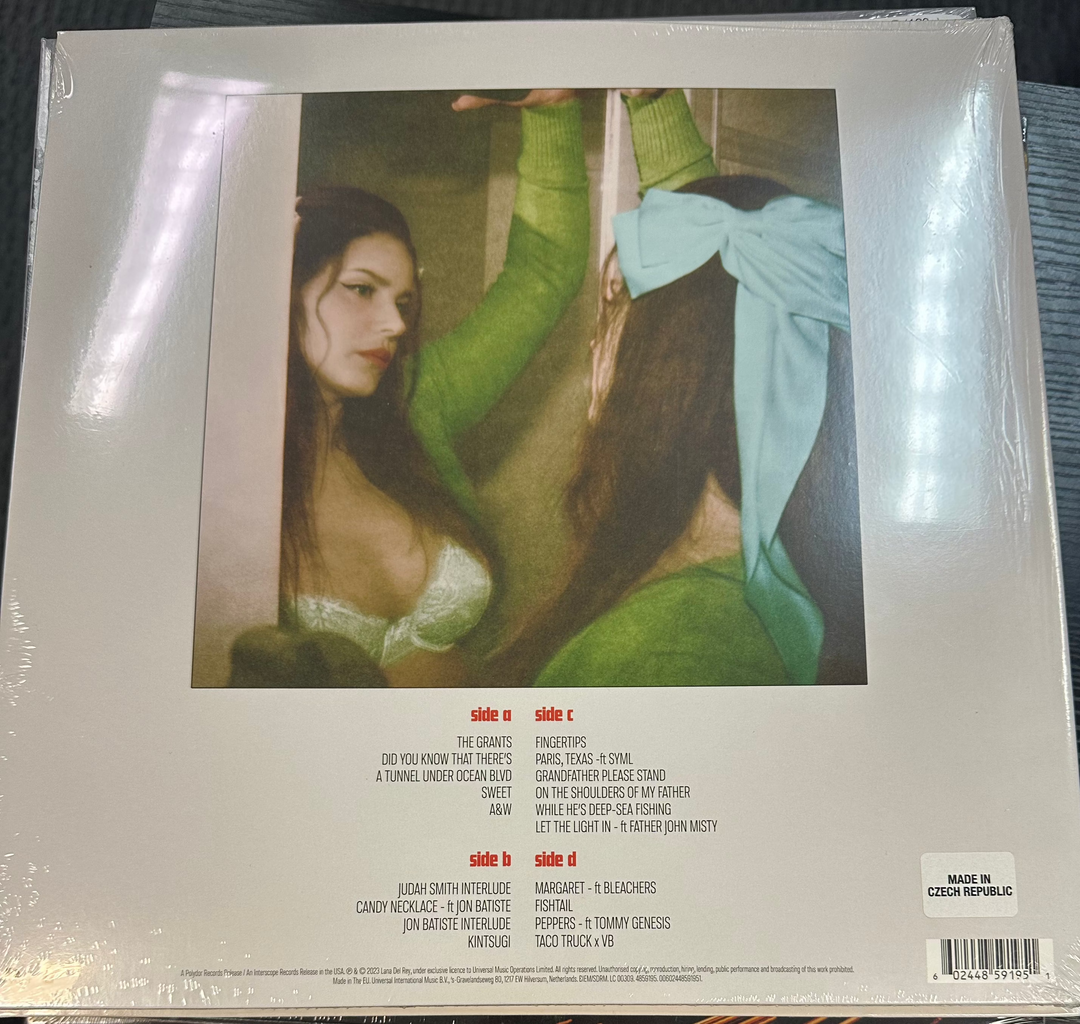 DEL REY, LANA - Did You Know That There's A Tunnel 2x (Color) LP Vinyl Record