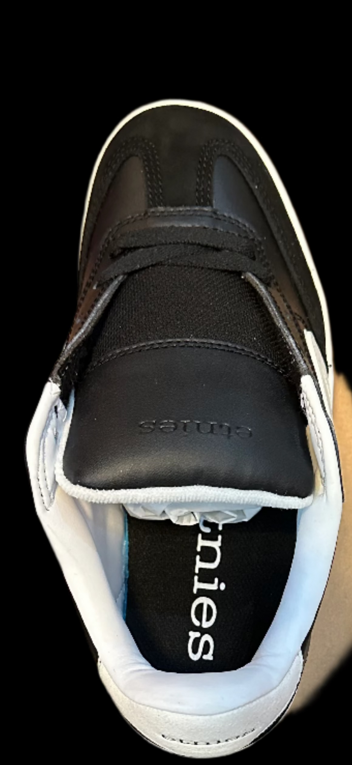 Etnies Locut LS Black/White Skate Shoes