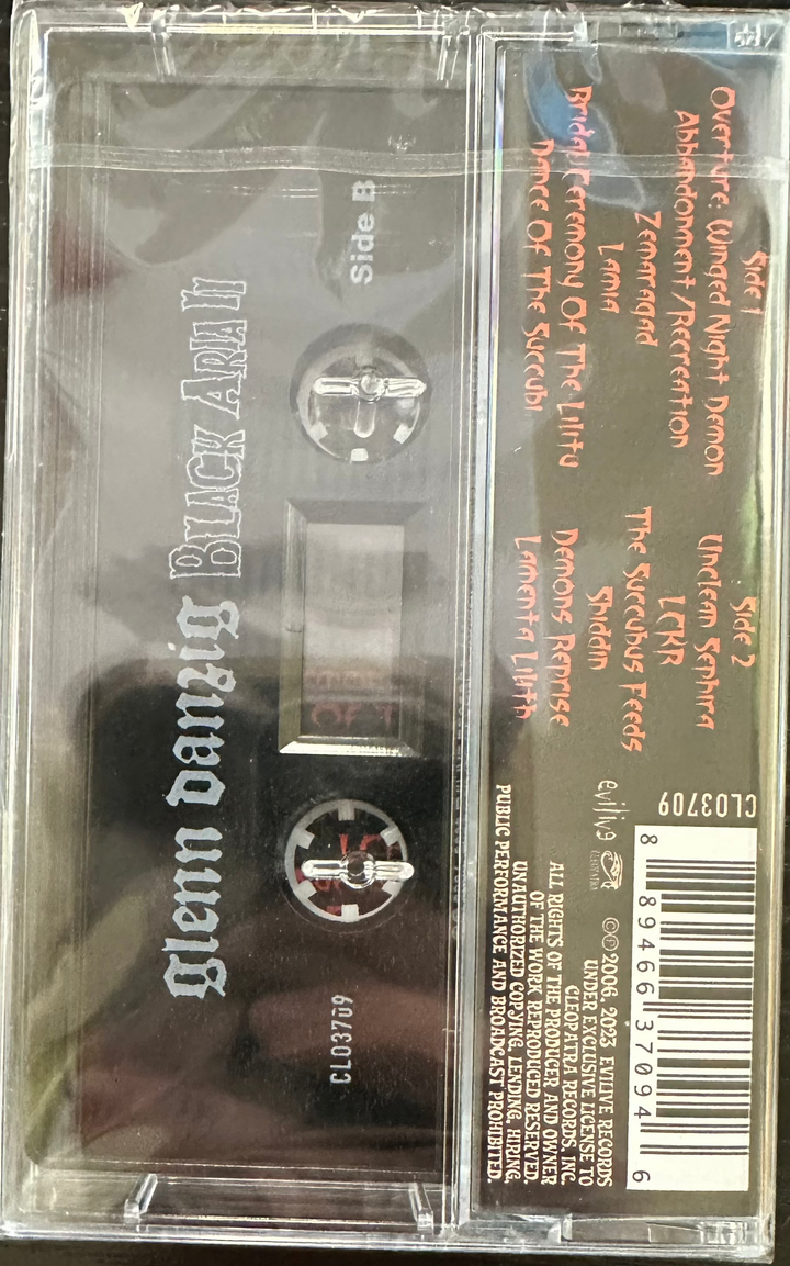 Glenn Danzig - Black Aria II Cassette