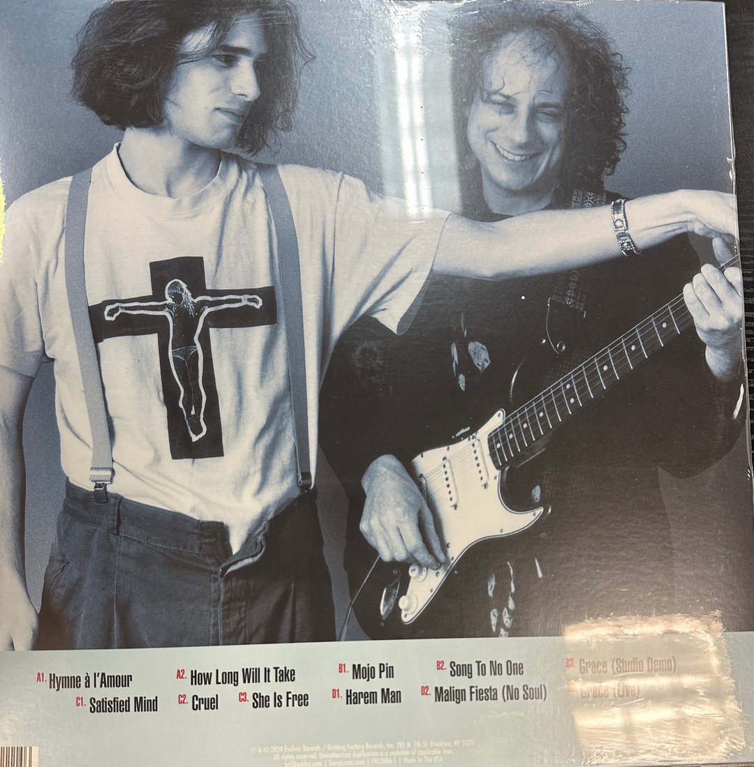 Jeff Buckley & Gary Lucas - Songs To No One 1991-1992 2x LP Vinyl Record