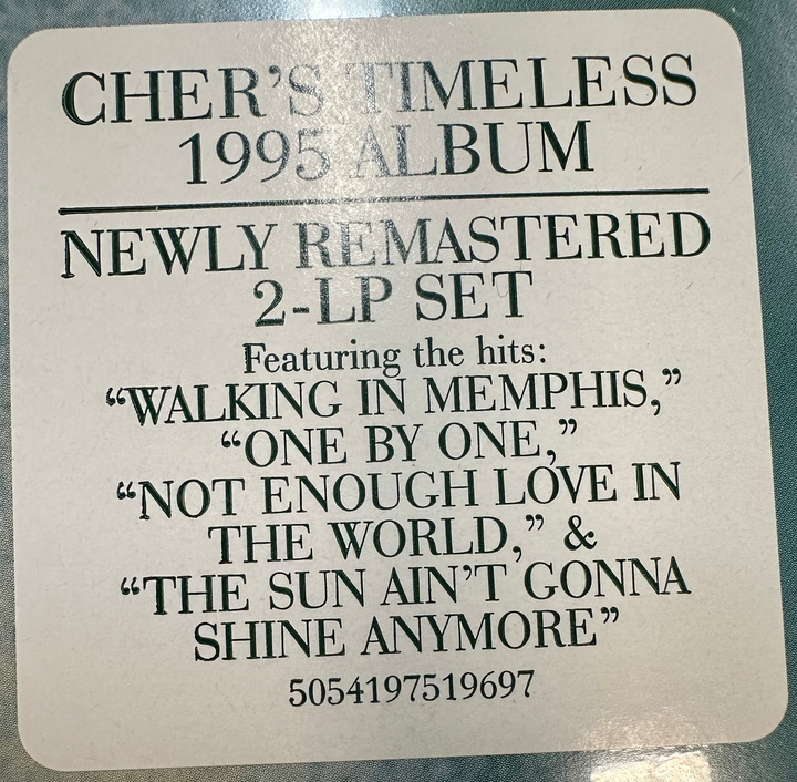 Cher - It's A Mans's World 2x Vinyl LP Record