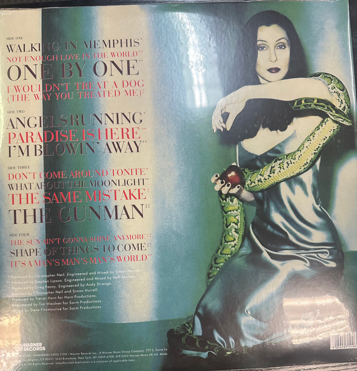 Cher - It's A Mans's World 2x Vinyl LP Record