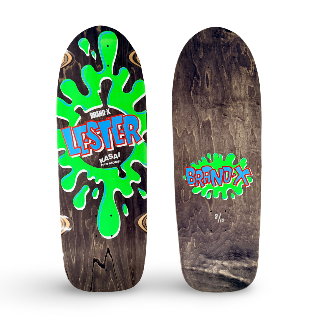 Lester Kasai 10”x30 Deck HAND-PAINTED (1 of 10)