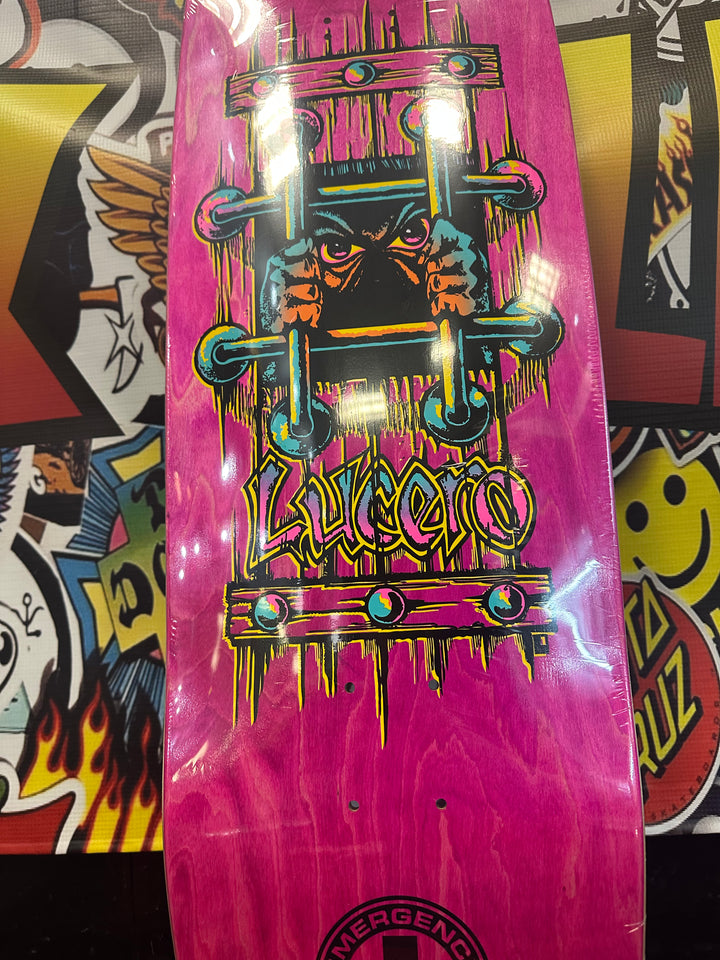 BLACK LABEL JOHN LUCERO OG BARS 10" SKATEBOARD DECK