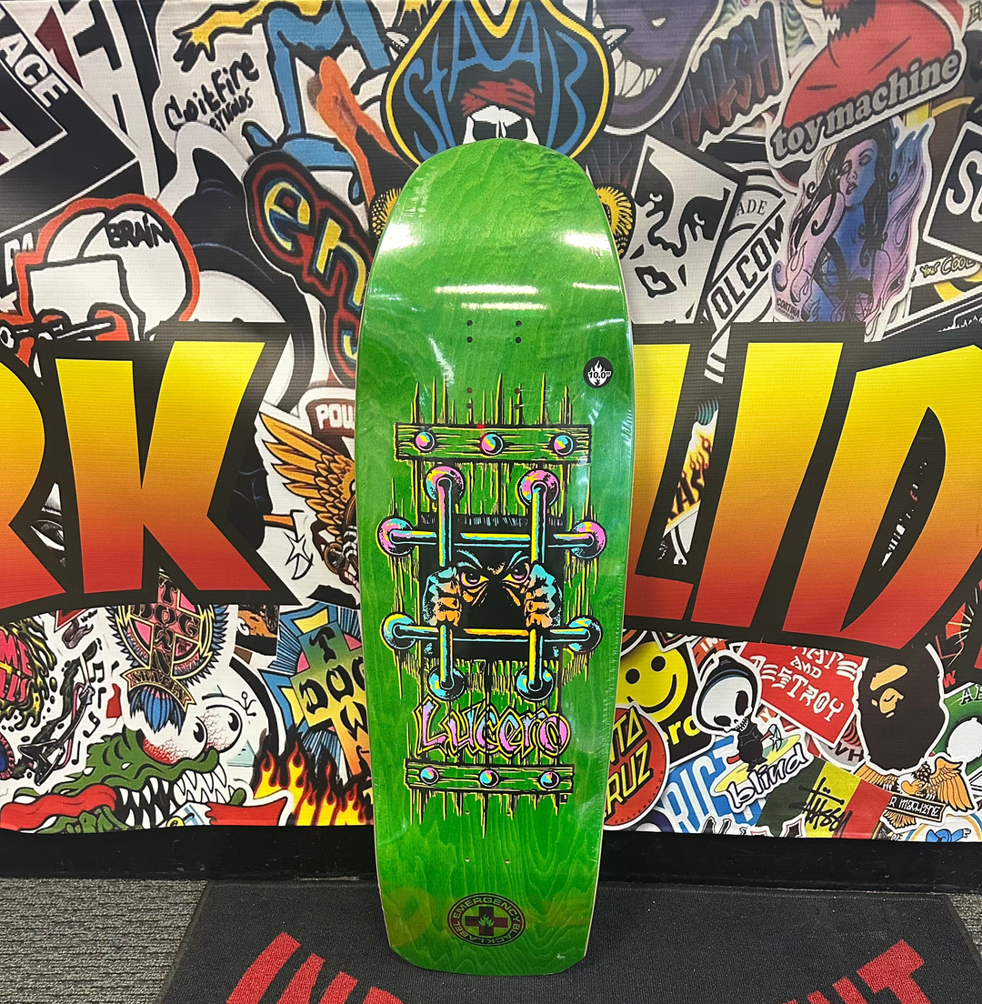 BLACK LABEL JOHN LUCERO OG BARS 10" SKATEBOARD DECK