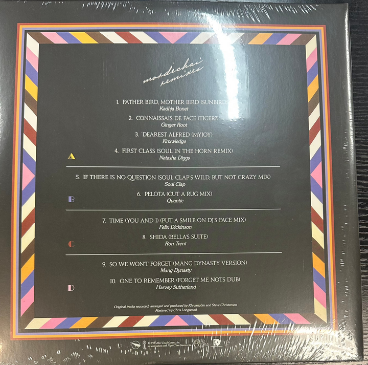Khruangbin ‎– Mordechai Remixes 2x Vinyl LP
