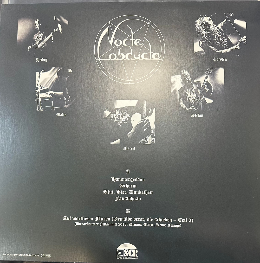 Nocte Obducta - Hammergeddon 666 Vinyl LP Record