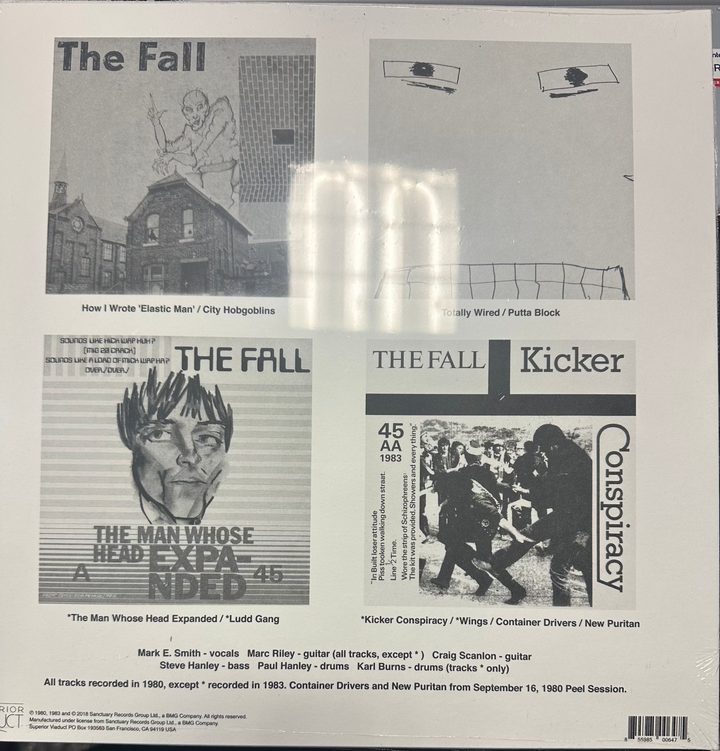 Fall, The - The Rough Trade Singles Vinyl LP Record