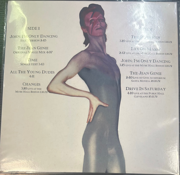 BOWIE, DAVID - The Aladdin Sane Companion Vinyl LP Record *Unofficial Pressing*