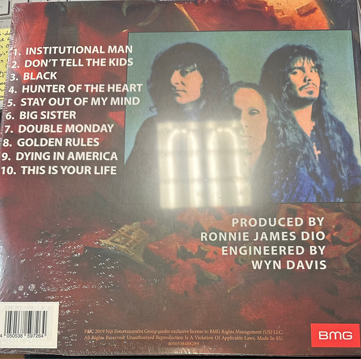 Dio – Angry Machines [Remastered 180 Gram] Vinyl LP Record