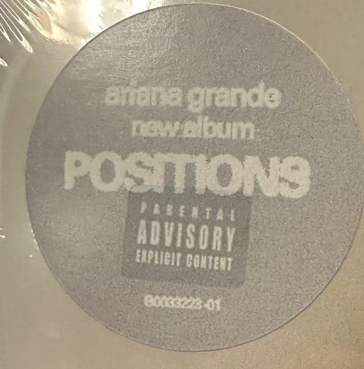 Grande, Ariana - Positions (Color Vinyl) LP Record