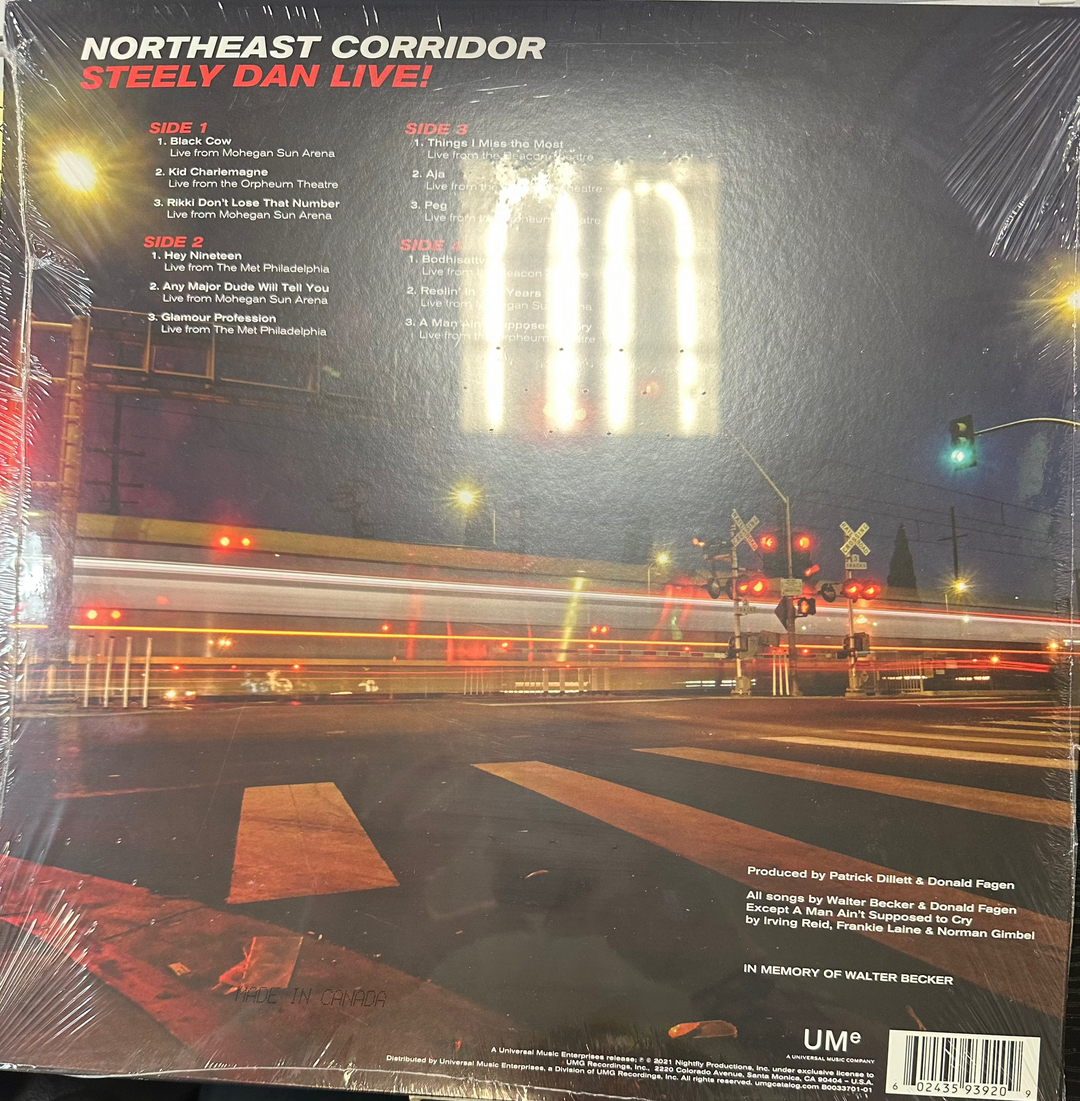 STEELY DAN - Northeast Corridor: Steely Dan Live! [180 Gram] 2xLP Vinyl LP Record