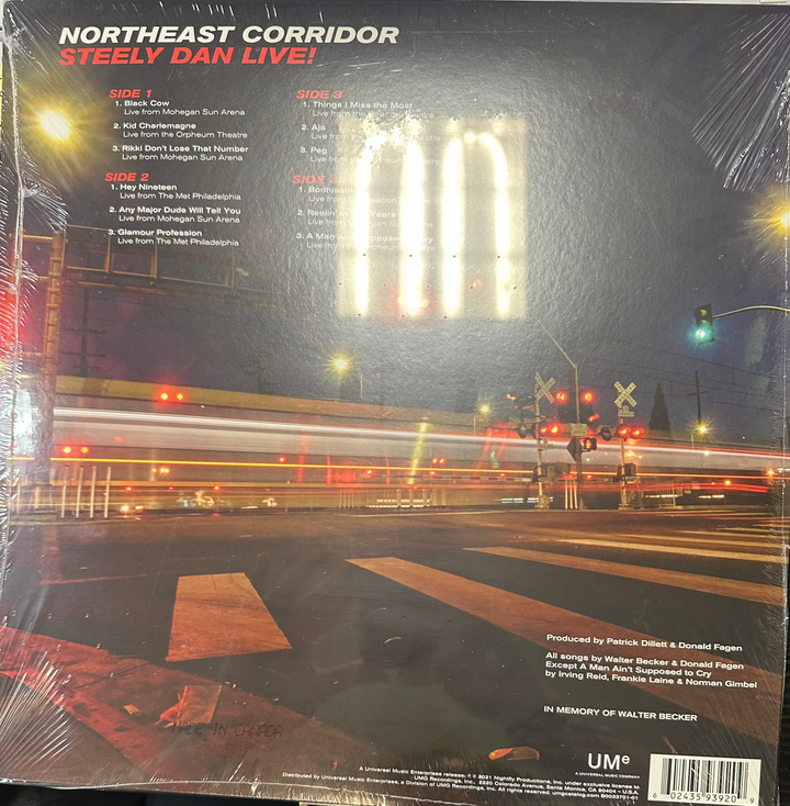 STEELY DAN - Northeast Corridor: Steely Dan Live! [180 Gram] 2xLP Vinyl LP Record