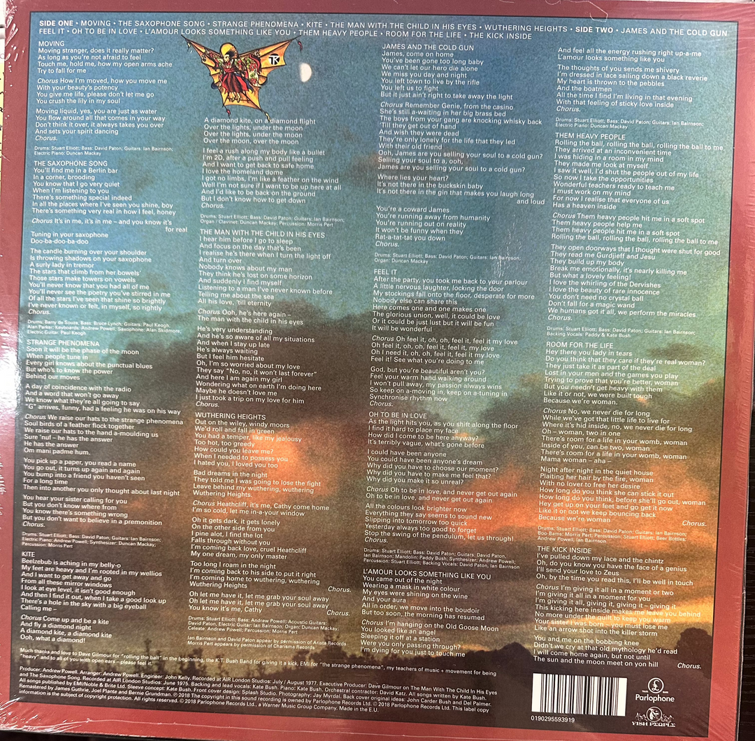 Kate Bush -  The Kick Inside [180 Gram] Vinyl LP Record