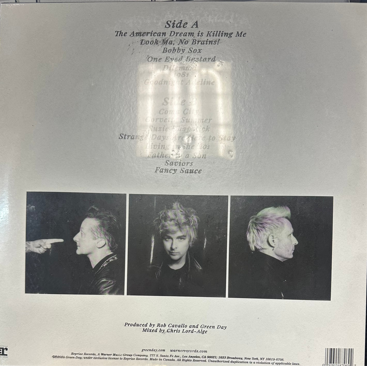 Green Day - Saviors Vinyl LP Record