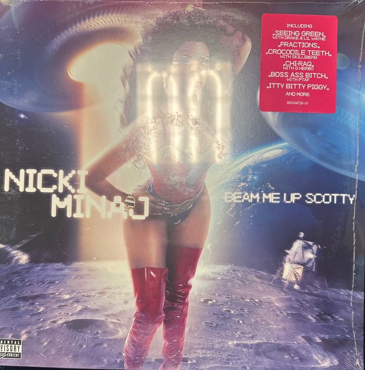 NIcki Minaj - Beam Me Up Scotty 2X Vinyl LP Record