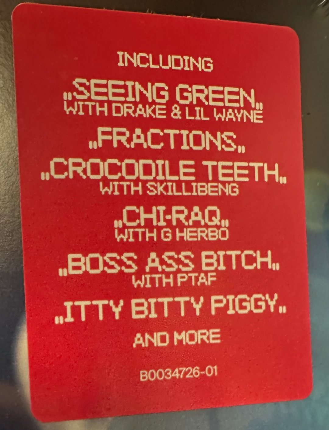 NIcki Minaj - Beam Me Up Scotty 2X Vinyl LP Record