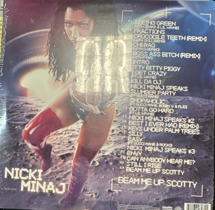 NIcki Minaj - Beam Me Up Scotty 2X Vinyl LP Record