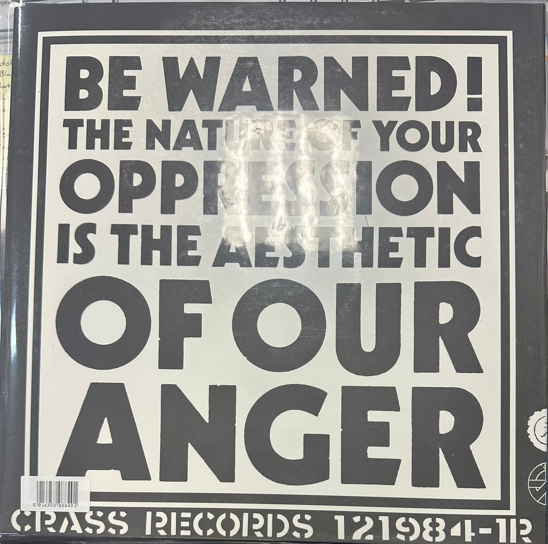 Crass – Yes Sir, I Will Vinyl LP Record