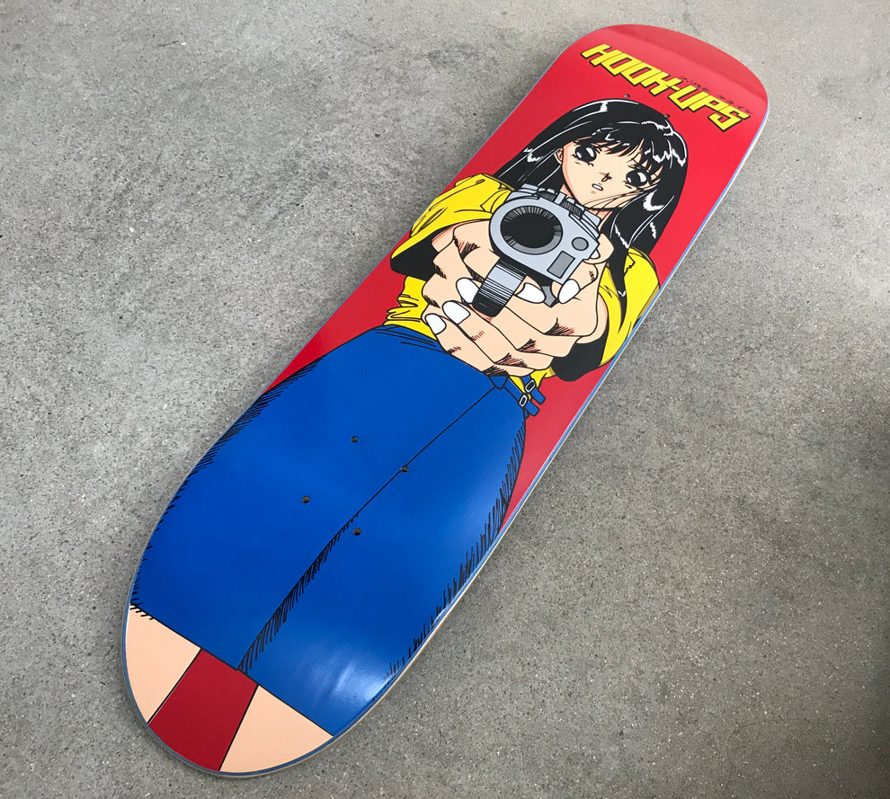 Hook Ups Barrel of a Gun 8" Skateboard Deck