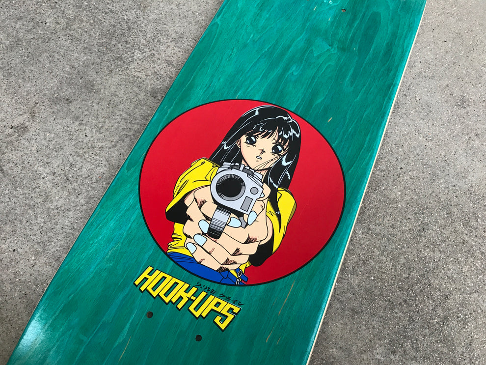 Hook Ups Barrel of a Gun 8" Skateboard Deck