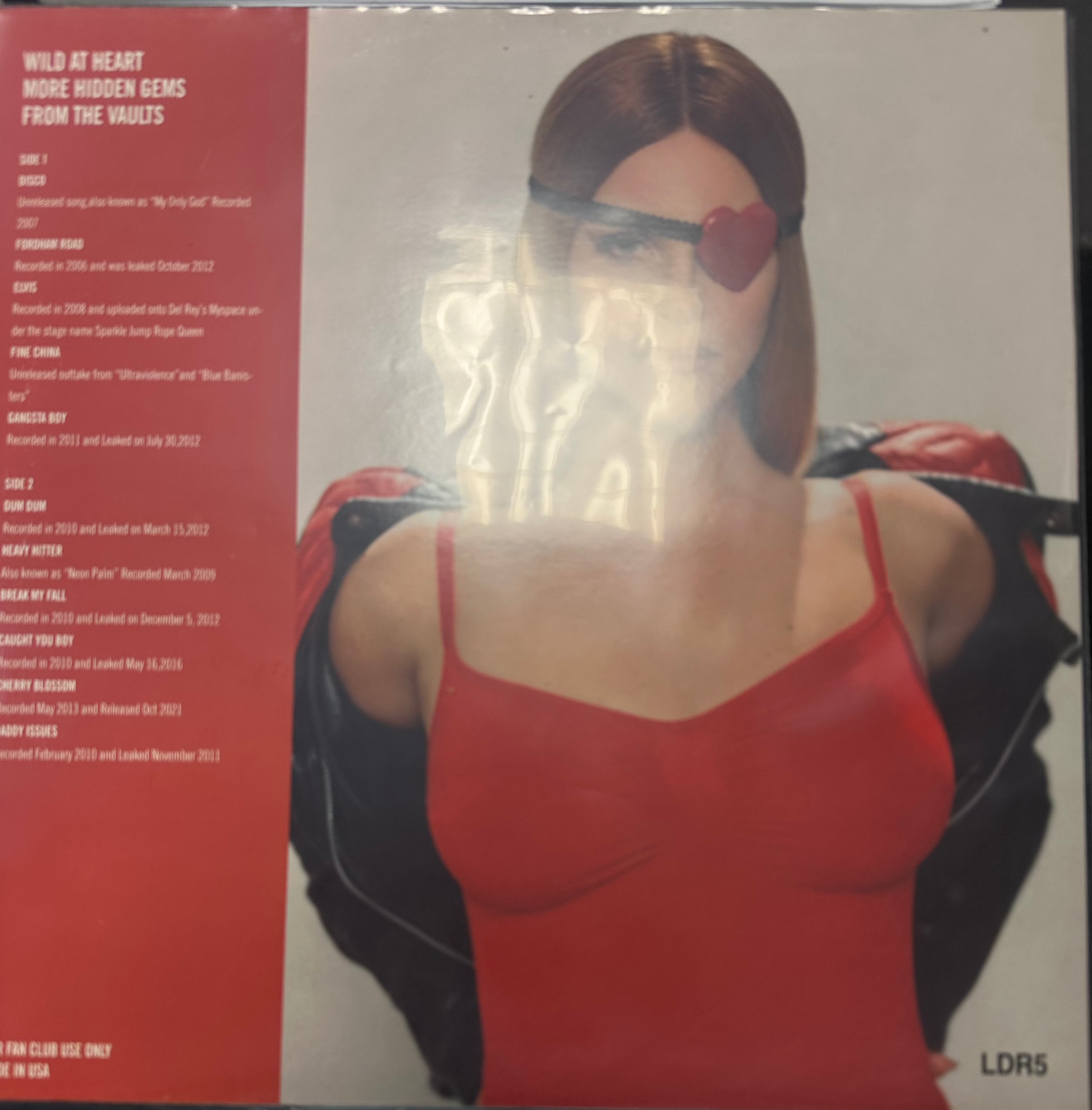 Lana Del Rey – WILD AT HEART Vinyl LP Record *Unofficial Release Lana Del Rey – WILD AT HEART Vinyl LP Record *Unofficial Release