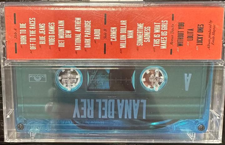 DEL REY, LANA - Born To Die Cassette Tape *Unofficial Release*