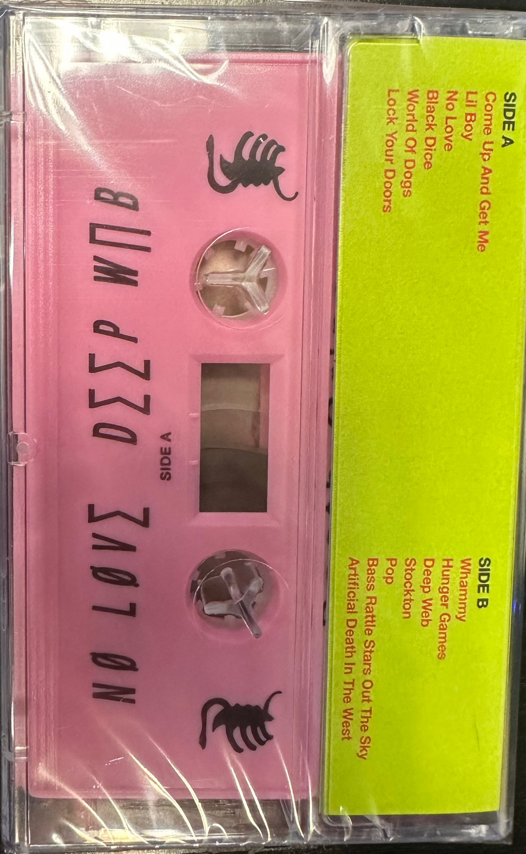 Death Grips - No Love Deep Web Cassette **UNOFFICIAL RELEASE**