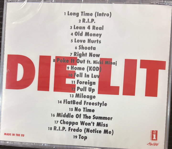 Playboi Carti – Die Lit CD *Unofficial Release*
