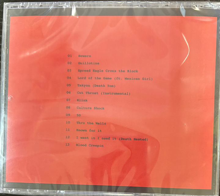 Death Grips - Exmilitary CD *Unofficial Release*