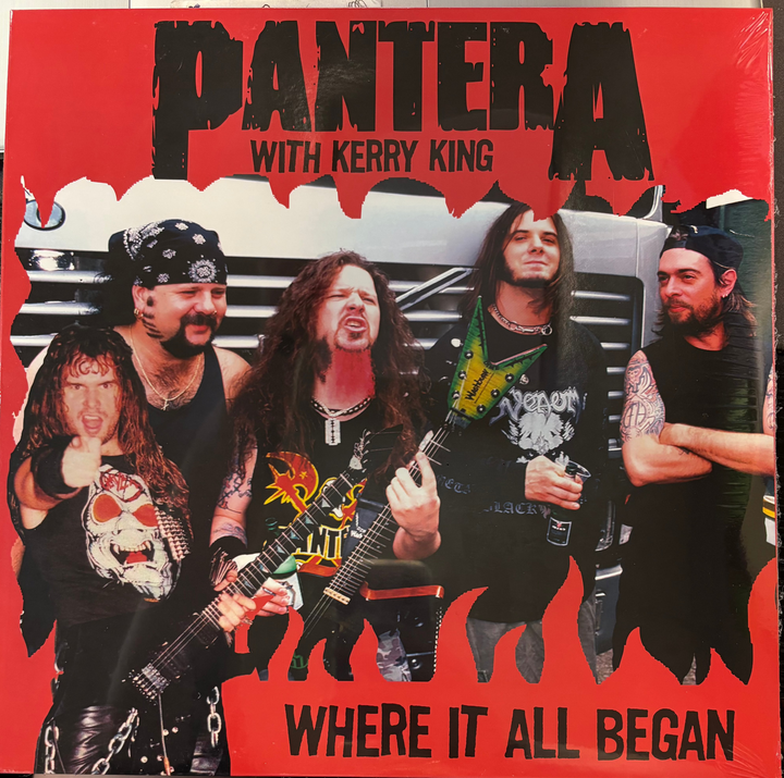 Pantera (With Kerry King) – Where It All Began Vinyl LP Record *Unofficial Release*