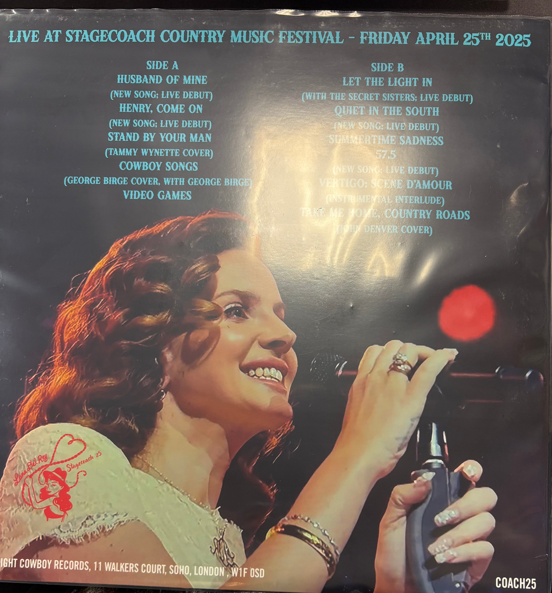DEL REY, LANA – Live At Stagecoach 2025 Vinyl LP Record