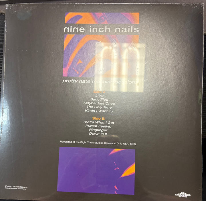 Nine Inch Nails - Pretty Hate Machine Sessions Vinyl LP Record *Unofficial Release*