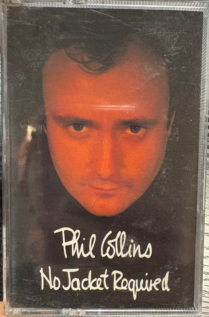 Phil Collins - No Jacket Required Cassette *USED 1985 Release*