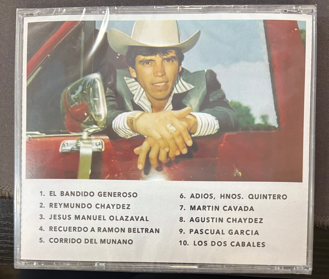 Chalino Sanchez - El Bandido CD *UNOFFICIAL RELEASE*