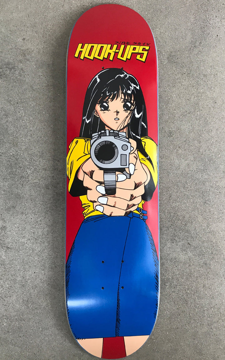 Hook Ups Barrel of a Gun 8" Skateboard Deck