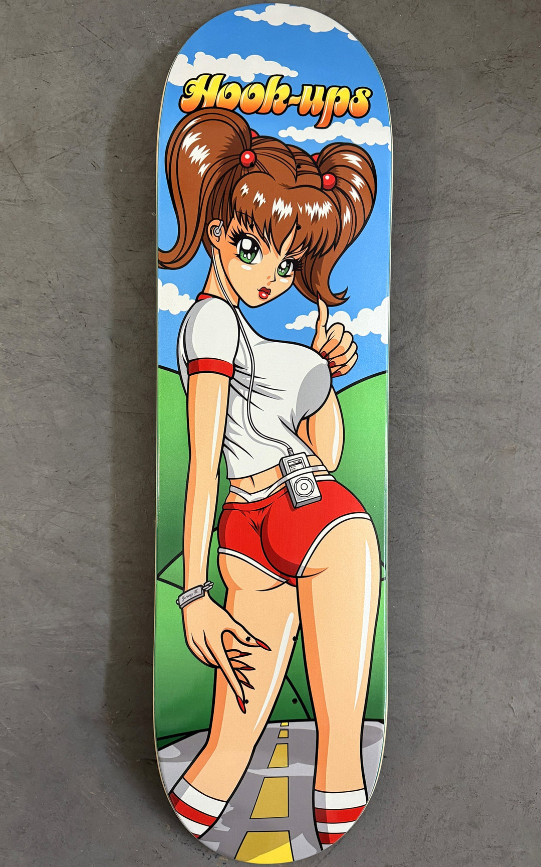 Hook Ups Hitchhiking Sakura 8.25" Skateboard Deck