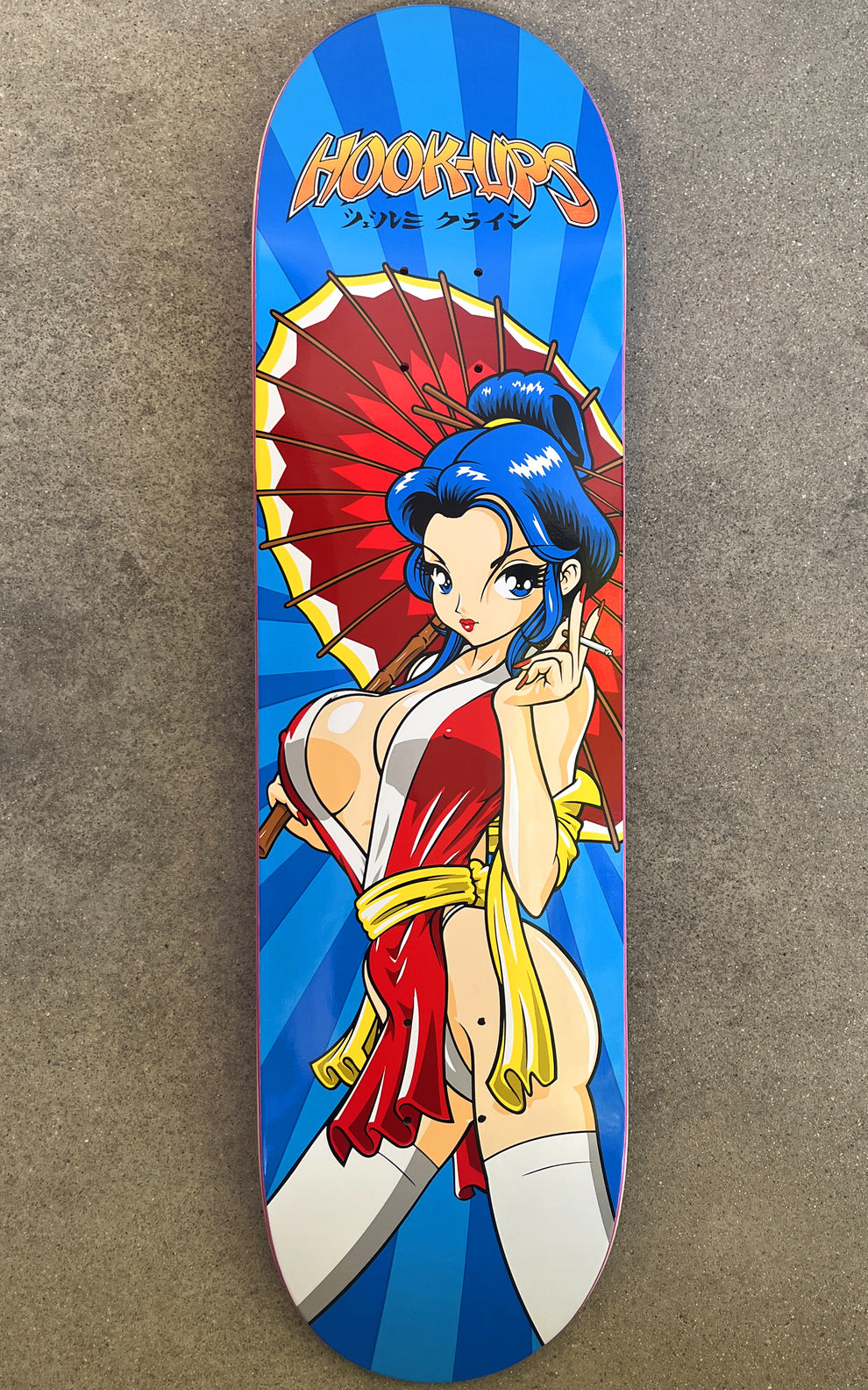 Hook Ups OG Geisha 8.25 Skateboard Deck - The Dark Slide
