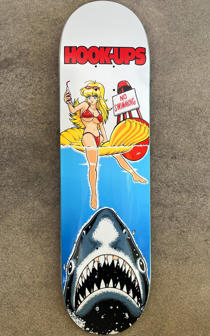 Hook Ups No Swimming 8.25" Skateboard Deck