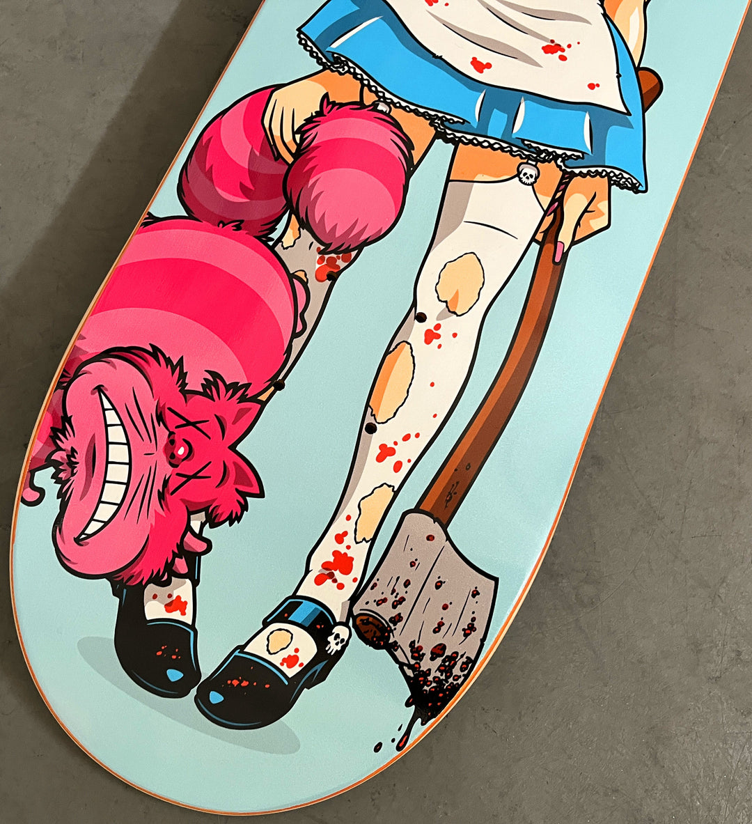 Hook Ups Evil Alice 8.5" Skateboard Deck