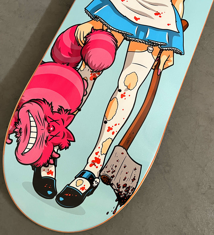 Hook Ups Evil Alice 8.5" Skateboard Deck
