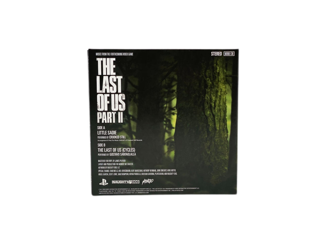 The Last of Us Part II (Limited Edition Blue w/ Black Swirl 7" Vinyl)