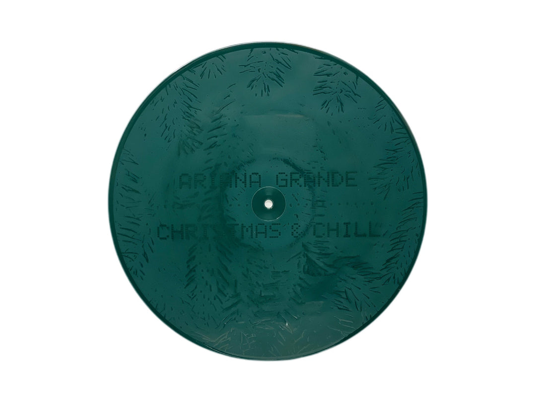 Ariana Grande - Christmas & Chill (Green Colored Vinyl w/ Custom Etching)