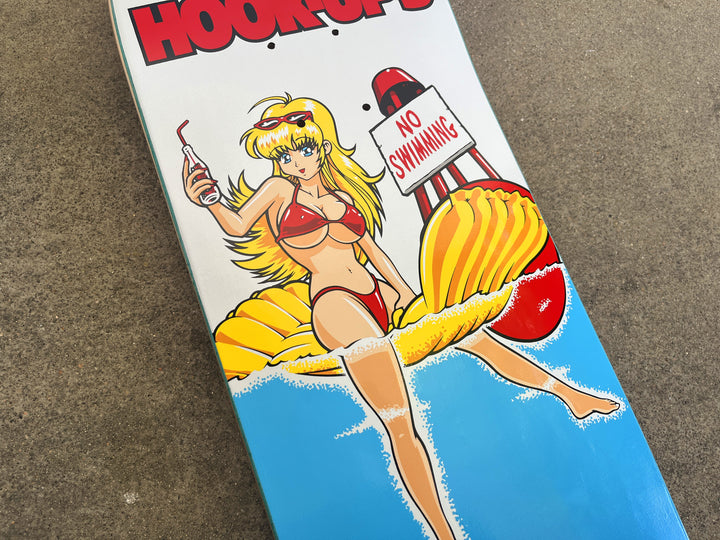 Hook Ups No Swimming 8.25" Skateboard Deck