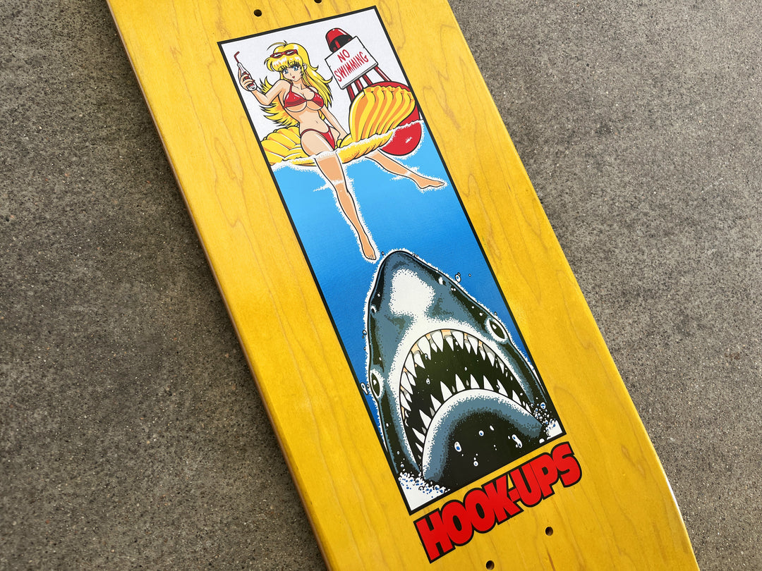 Hook Ups No Swimming 8.25" Skateboard Deck
